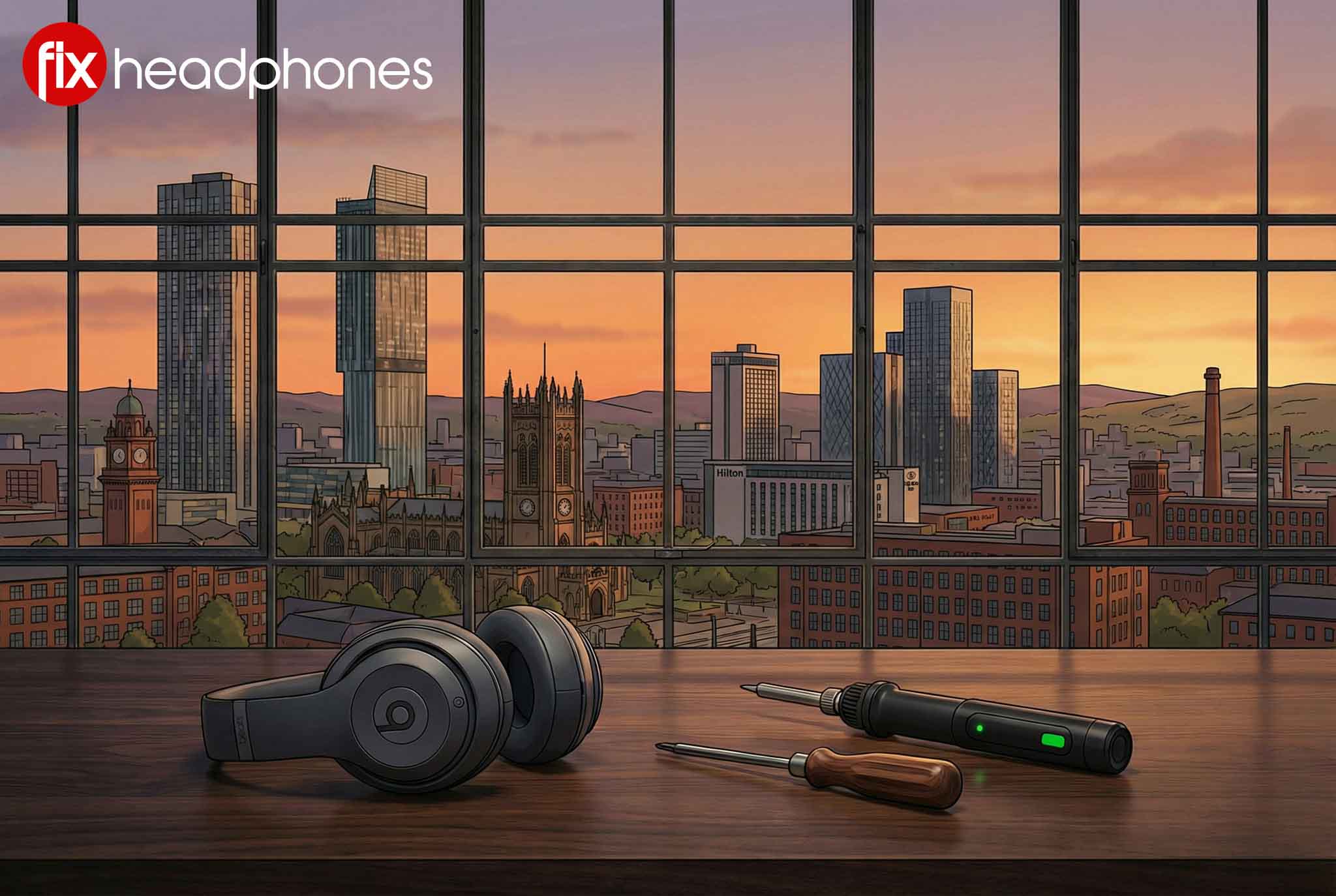 Manchester Headphones Repair Image