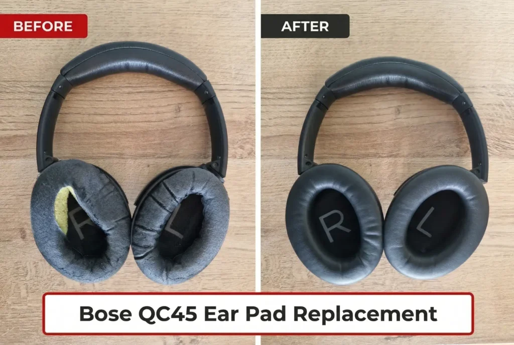 Bose QC45 Ear Pad Replacement