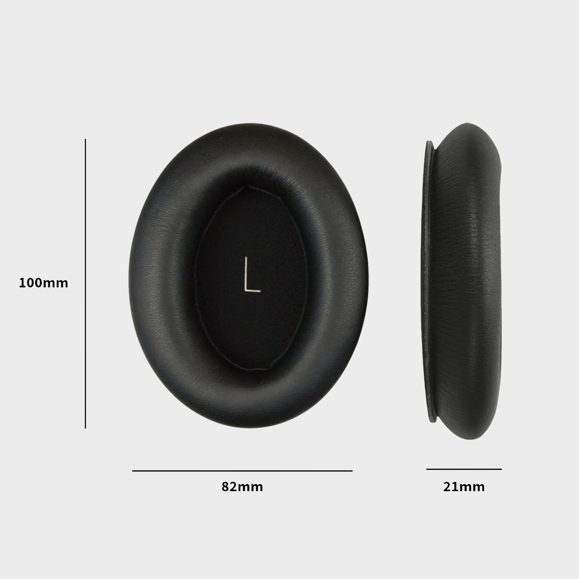 JBL Tour One : M2 Ear Pads Dimensions